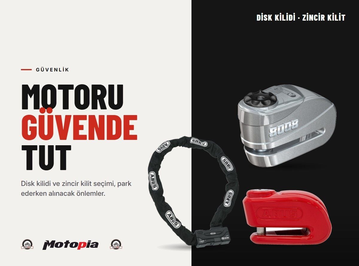 Motosiklet Hırsızlığına Karşı Disk Kilidi ve Zincir Kilit Rehberi