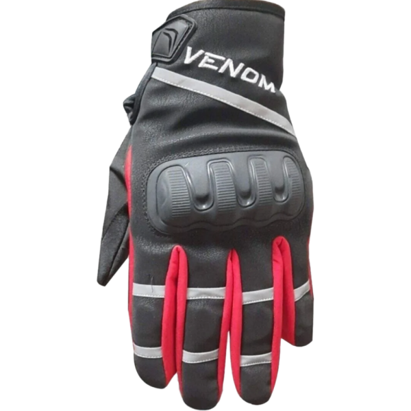 Venom 9010 Soft Shell Motosiklet Eldiveni Kırmızı