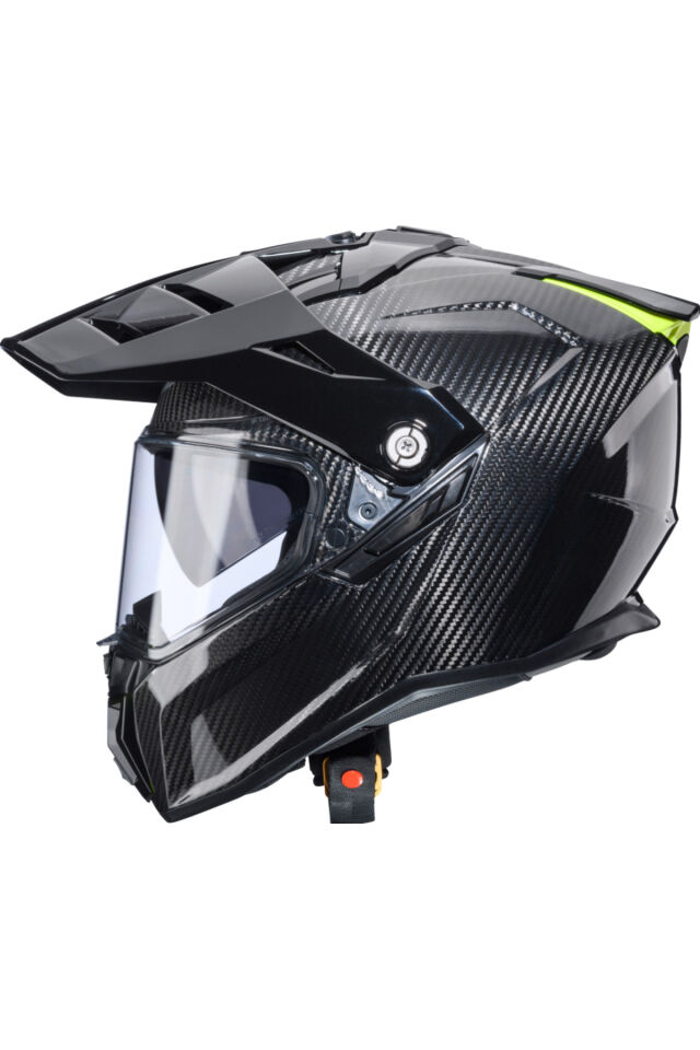 Motosiklet Kaskı Full Face Enduro Tanami Carbon Kask