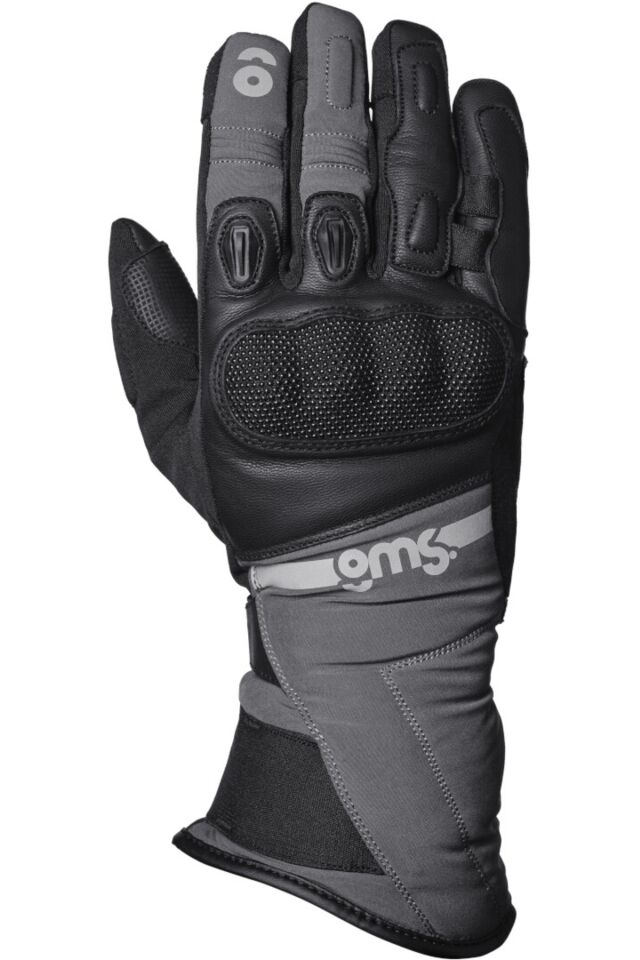 Motosiklet Kışlık Eldiven Tylon SF WP Gloves - Black Grey