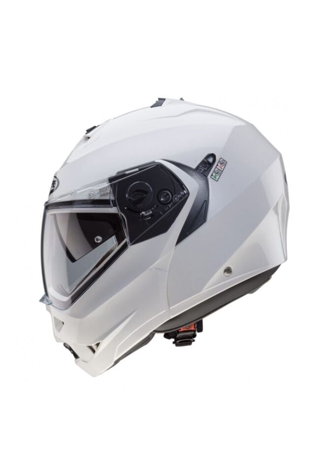 Duke X Çeneden Açılır Kask Pinlock (BEYAZ)
