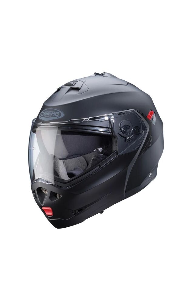 Duke X Çeneden Açılır Kask M (ECE 22.06) (MAT SİYAH) Siyah - M