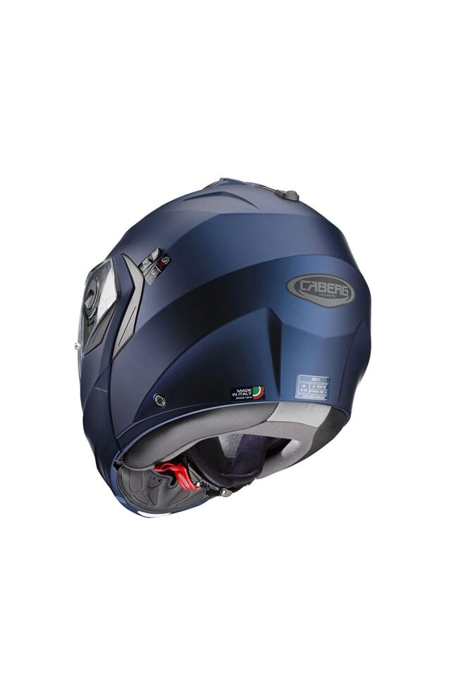 Duke X Matt Blue Motosiklet Kaskı Çeneden Açılır (YENİ MODEL)