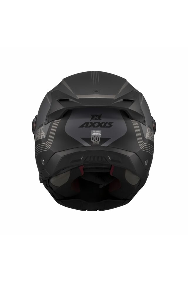 Ghostfighter SV Bitone C12 Dark Grey Motosiklet Çene Açılır Kask