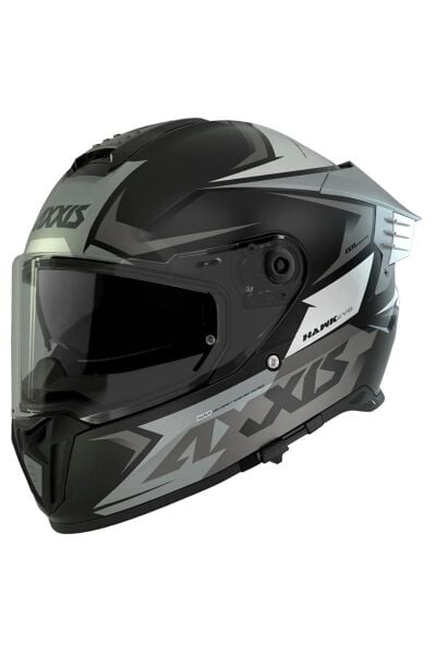 HAWK SV EVO IXIL A02 MATT TITANIUM MOTOSİKLET KASKI ECE 22.06 ve DOT