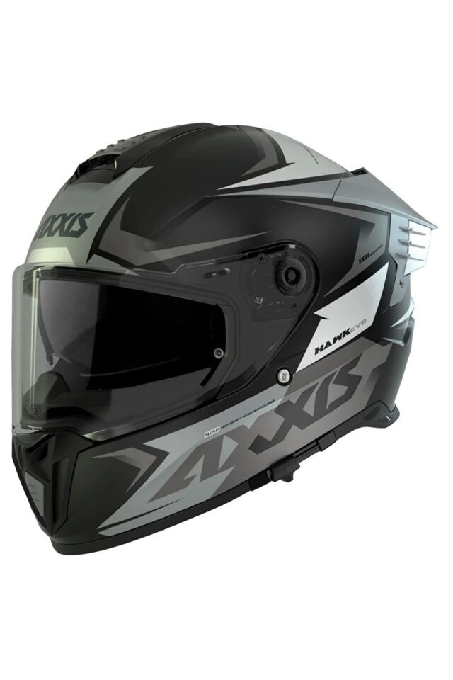 HAWK SV EVO IXIL A02 MATT TITANIUM MOTOSİKLET KASKI ECE 22.06 ve DOT 2XL - Mat Titanyum