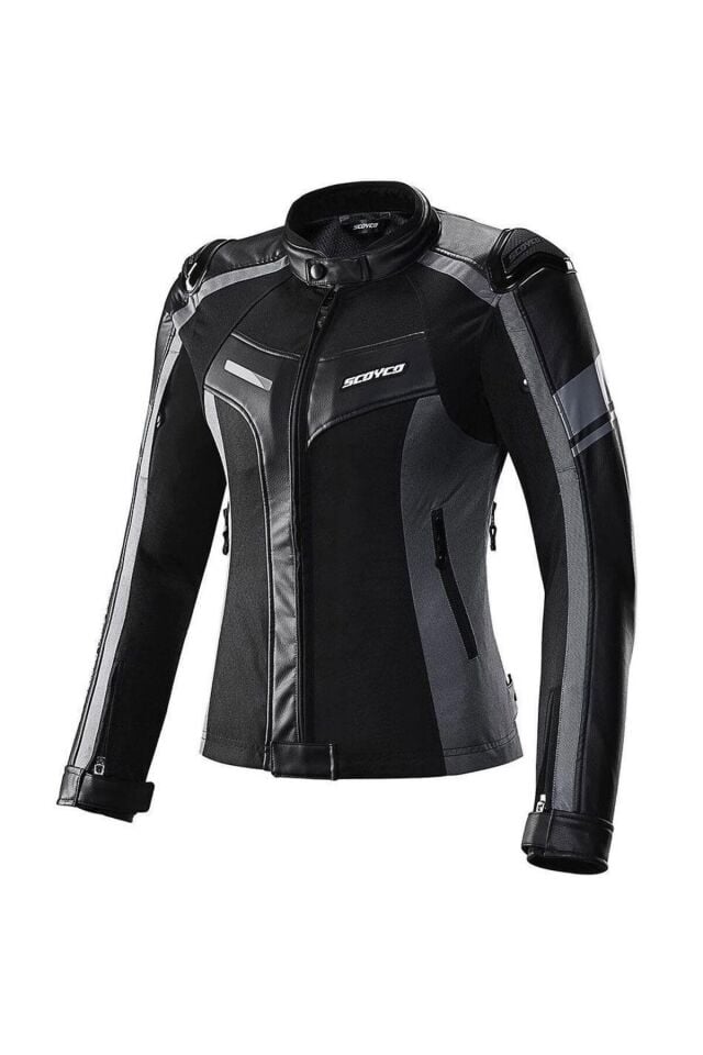 JK152W GRİ KADIN MOTOSİKLET MONT