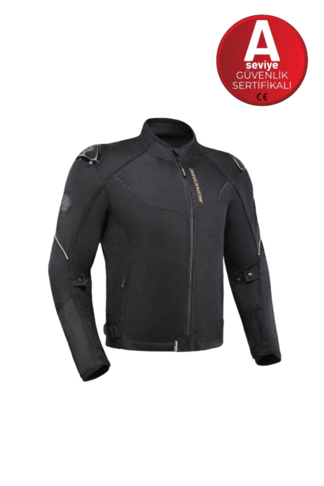 JK194 Yazlık Tam Fileli Motosiklet Montu Çelik Omuz Korumalı Nefes Alabilir Motosiklet Montu 3XL