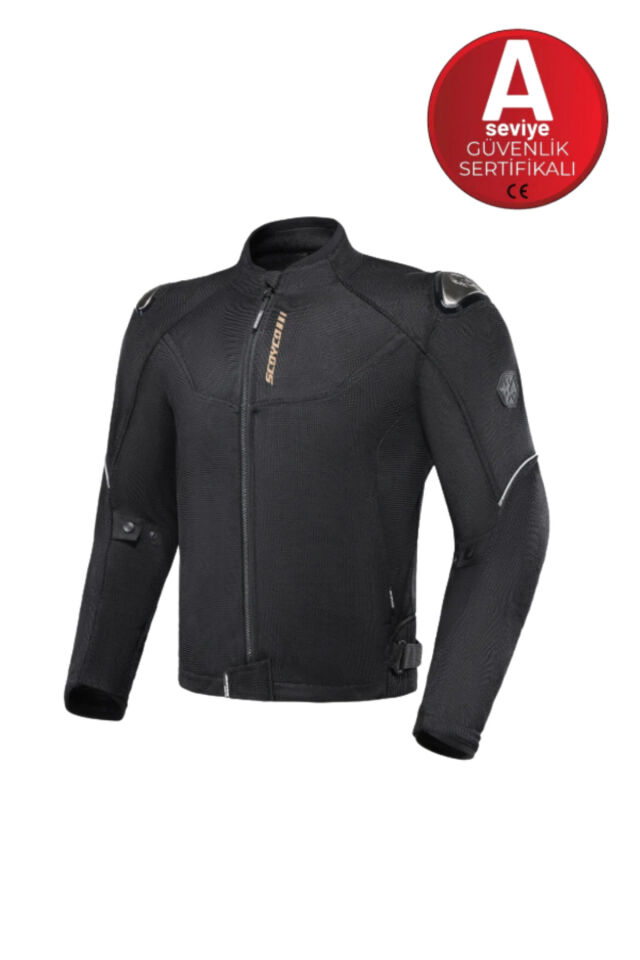 JK194 Yazlık Tam Fileli Motosiklet Montu Çelik Omuz Korumalı Nefes Alabilir Motosiklet Montu 3XL