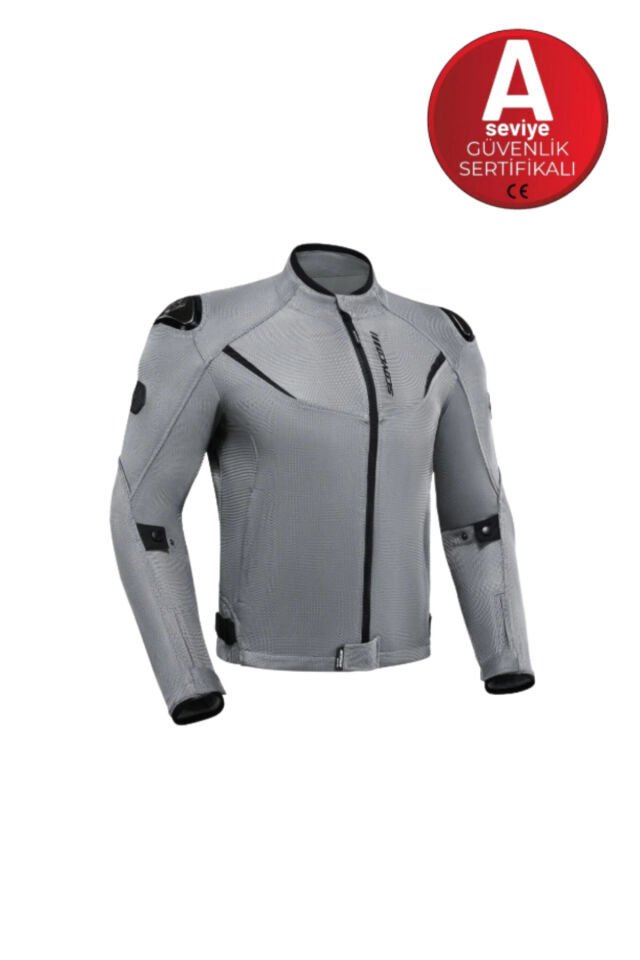 JK194 Yazlık Tam Fileli Motosiklet Montu Çelik Omuz Korumalı Nefes Alabilir Motosiklet Montu 4XL