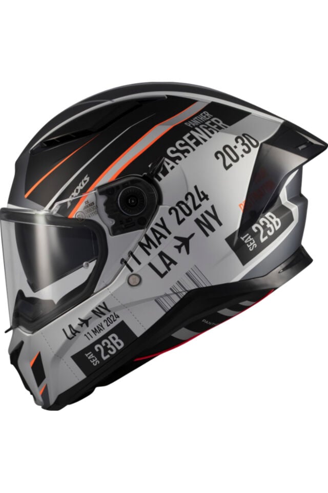AXXIS Panther SV A1 Full Face Güneş Vizörlü ECE 22.06R Motor Kaskı