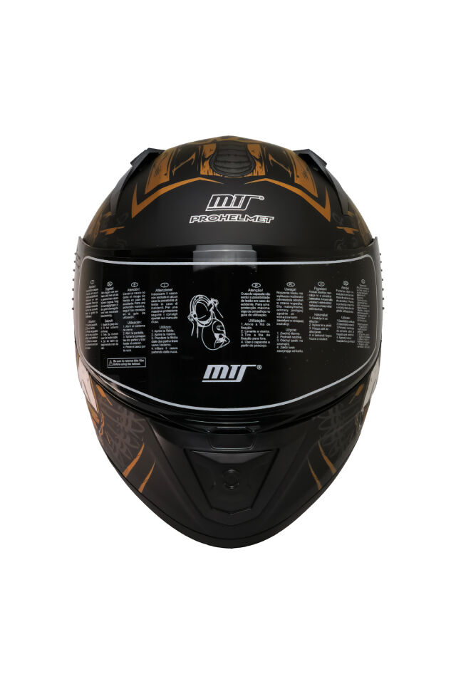 M801 SNAKE ANUBIS FULL FACE MOTOSİKLET KASKI ECE 22.06 ve DOT XL