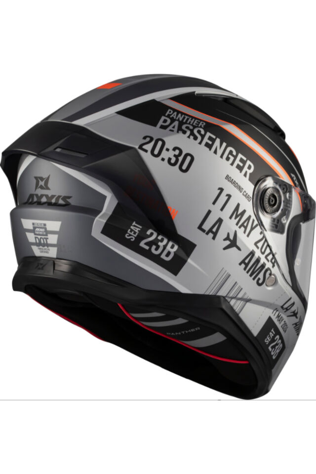 AXXIS Panther SV A1 Full Face Güneş Vizörlü ECE 22.06R Motor Kaskı M - ÇOK RENKLİ