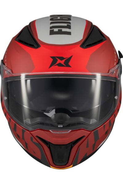 AXXIS Panther Sv Mat-Red C5 Full Face Güneş Vizörlü ECE 22.06R Motor Kaskı