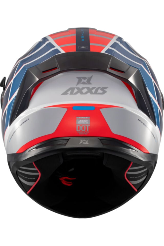 Motosiklet Kask Panther Sv Parlak-Blue A7 Full Face Güneş Vizörlü ECE 22.06R Motor Kaskı ÇOK RENKLİ - M