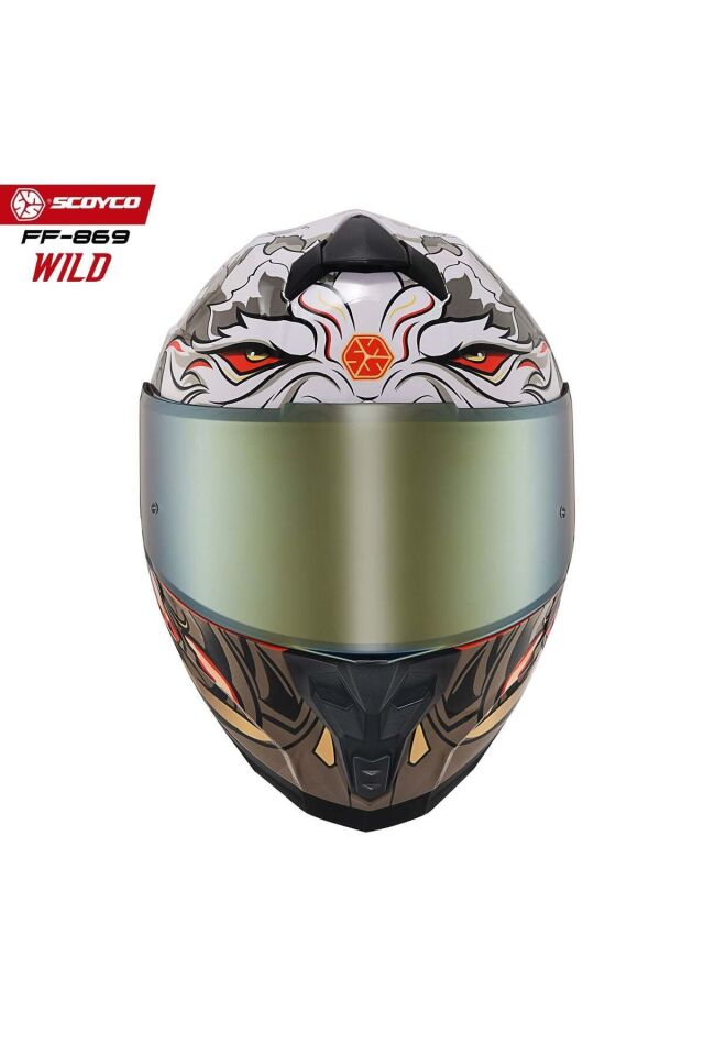 Motosiklet Kaskı 869 Wild Tam Kapalı 2XL