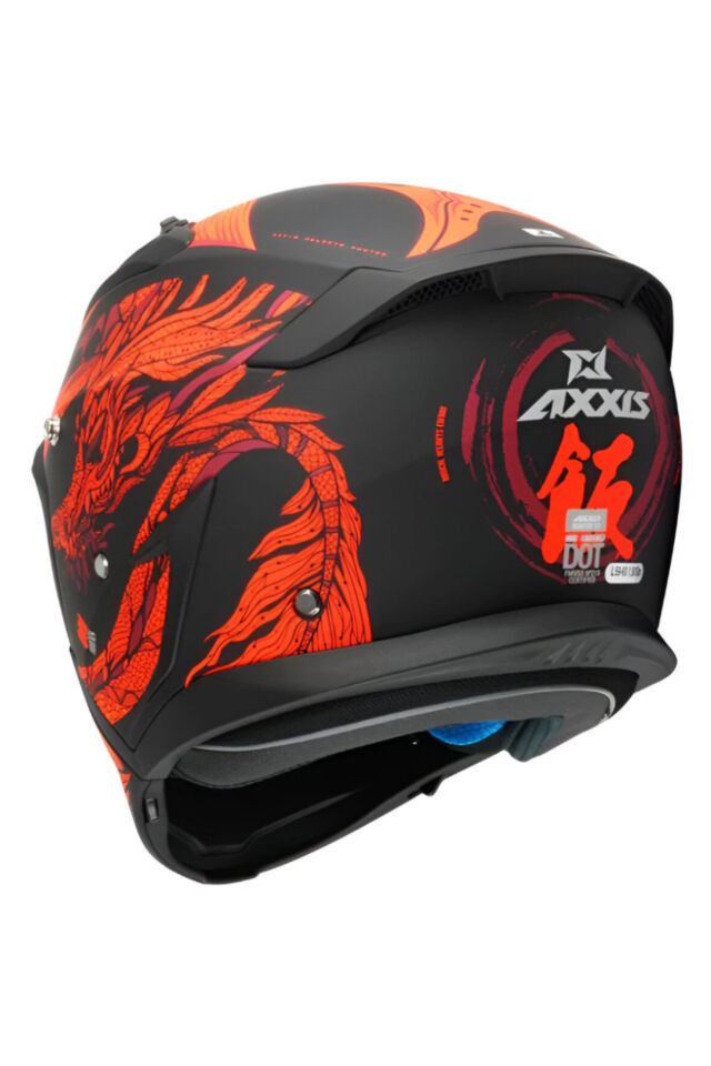Motosiklet Kaskı Hunter SV Oni B5 Matt Red Sport Moduler Motorcu Kaskı Off-Road S - ÇOK RENKLİ
