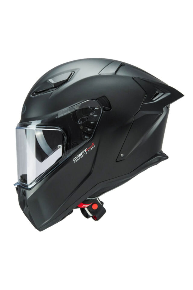 CABERG Drift Evo 2 Güneş Vizörlü Mat-Black Kask Siyah - L