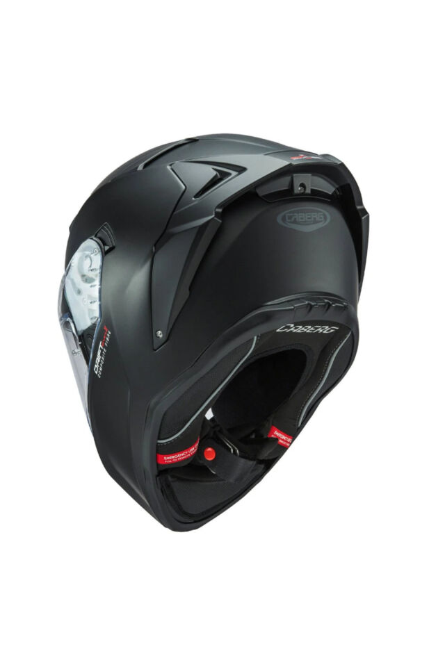 CABERG Drift Evo 2 Güneş Vizörlü Mat-Black Kask XL - Siyah