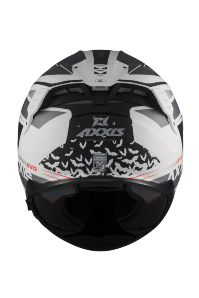 AXXIS Hawk Evo SV Dark Justice A2 Motorcu Kaskı