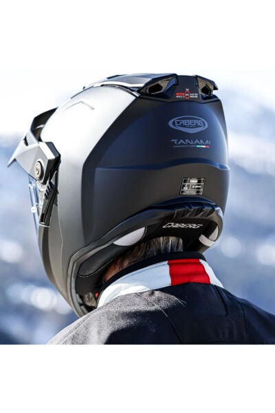 CABERG Full Face Enduro Tanami Matt-Siyah Kask