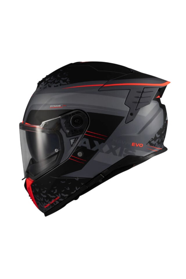 AXXIS Hawk Evo SV Dark Justice C1 Motorcu Kask