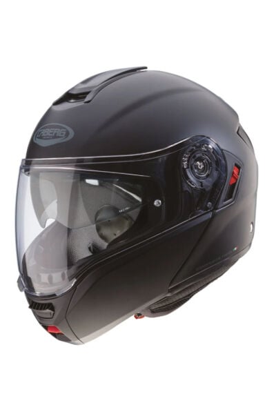CABERG Levo X Matt Black Güneş Vizörlü Çene Açılır Motorcu Kaskı