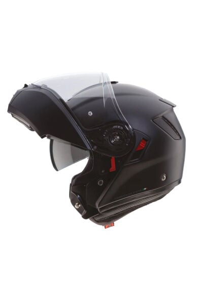 CABERG Levo X Matt Black Güneş Vizörlü Çene Açılır Motorcu Kaskı