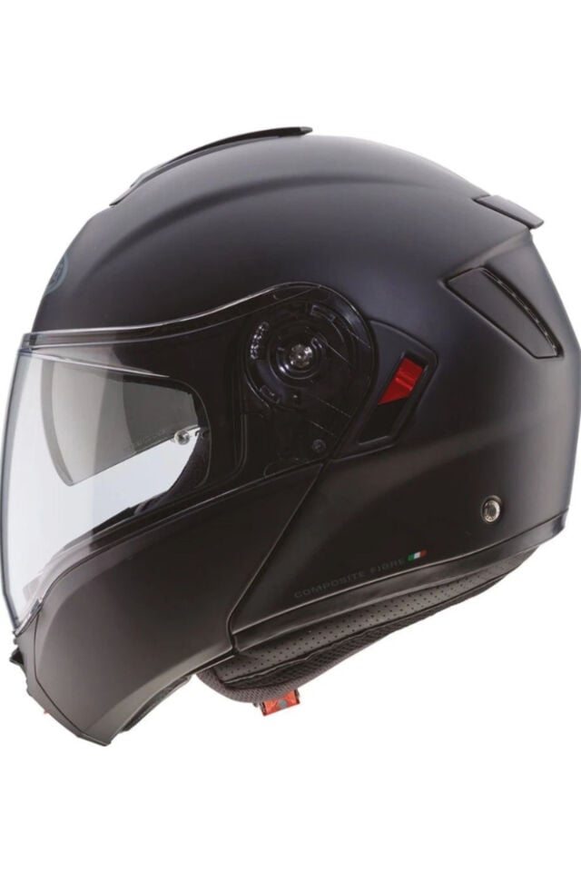 CABERG Levo X Matt Black Güneş Vizörlü Çene Açılır Motorcu Kaskı