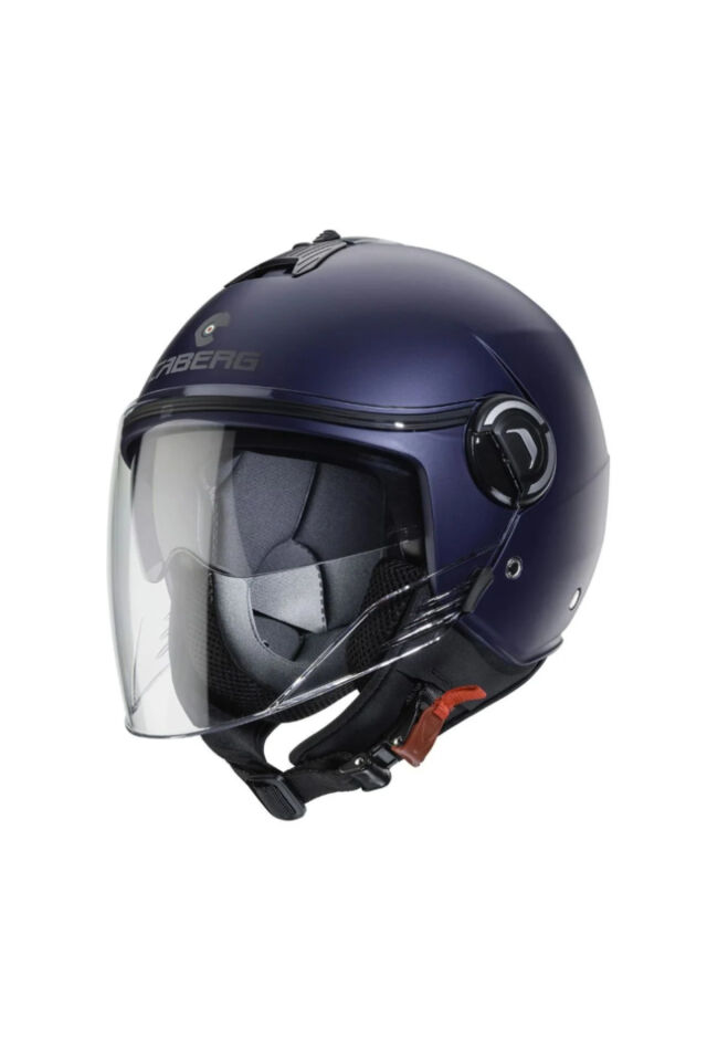 CABERG Riviera V4 Matt Blue Güneş Vizörlü Yarım Açık Kask