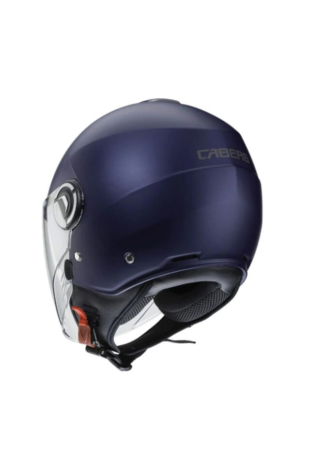 CABERG Riviera V4 Matt Blue Güneş Vizörlü Yarım Açık Kask Lacivert - M