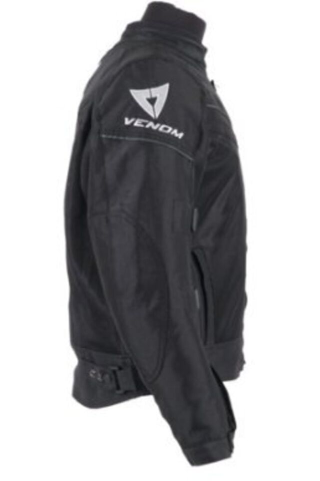 VENOM Dynamıc Pro V2 Cordura Impactec Yeni Sezon Siyah 4 Mevsim Motosiklet Montu 4XL