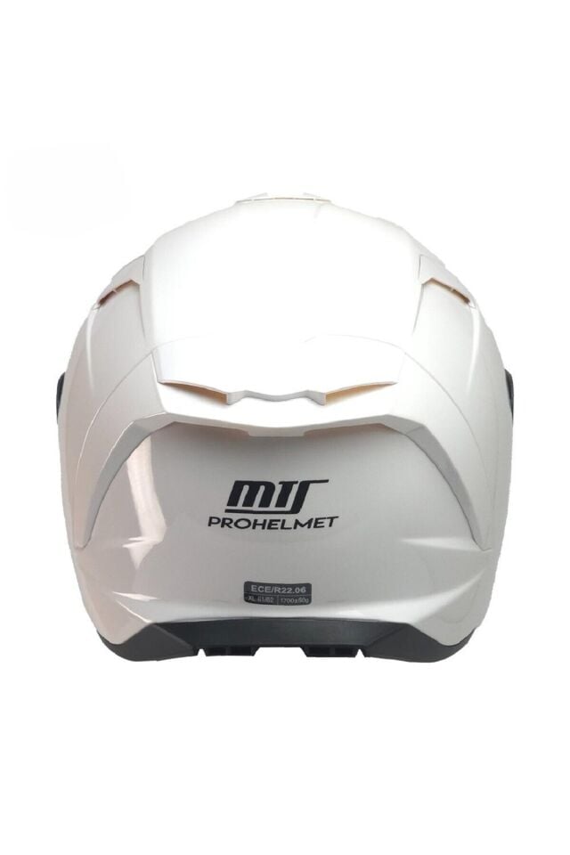 X-340 FULL FACE GÜNEŞ VİZÖRLÜ KASK (BEYAZ)