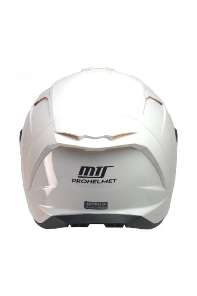 X-340 FULL FACE GÜNEŞ VİZÖRLÜ KASK (BEYAZ)
