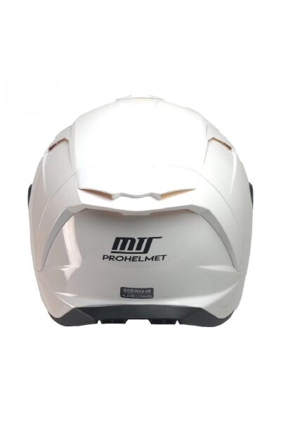 X-340 FULL FACE GÜNEŞ VİZÖRLÜ KASK (BEYAZ) 2XL