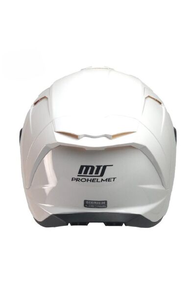 X-340 FULL FACE GÜNEŞ VİZÖRLÜ KASK (BEYAZ) XL