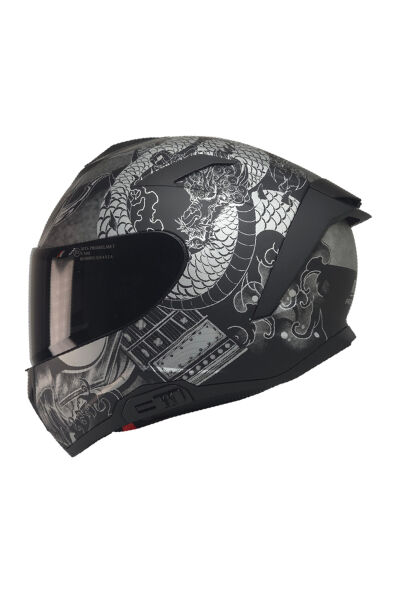 X-340 FULL FACE KASK GOLDY GREY