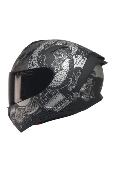 X-340 FULL FACE KASK GOLDY GREY