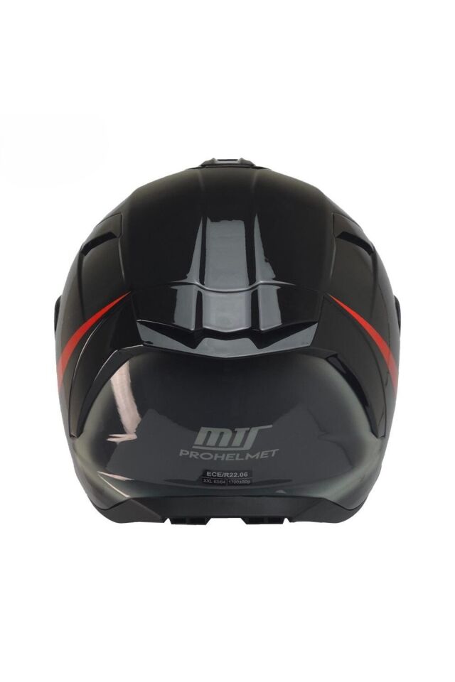X-340 FULL FACE GÜNEŞ VİZÖRLÜ KASK (ROSSO) XL