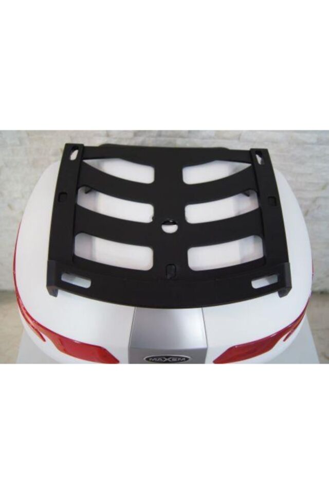 Maxem Sl45 Motosiklet Arka Çanta Bagajlı Beyaz