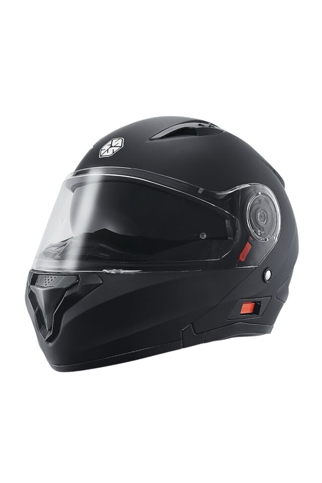FF-868 Night Çene Açılır - Güneş Vizörlü ( Gözlüklü ) Motorsiklet Kaskı ( Dot-CE Sertifikalı )