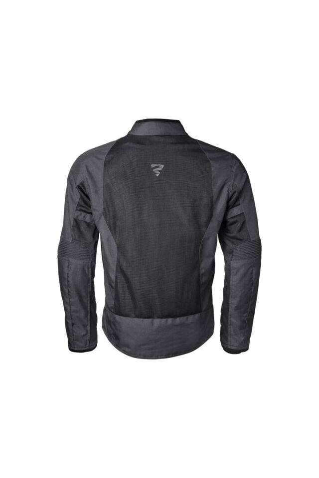FIFTYSIX.7 BLACK Yazlık Fileli Korumalı Motosiklet Montu Erkek