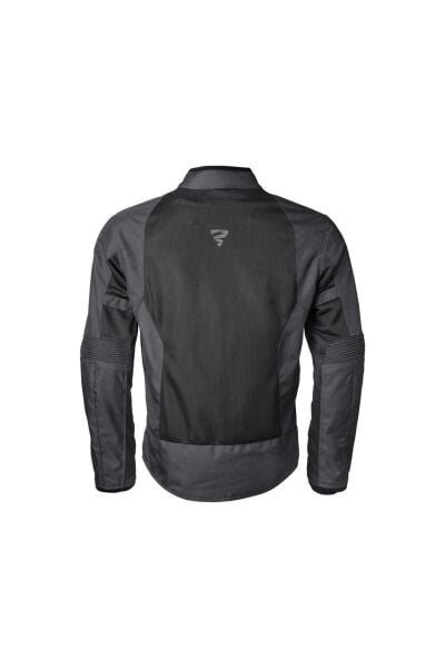 FIFTYSIX.7 BLACK Yazlık Fileli Korumalı Motosiklet Montu Erkek