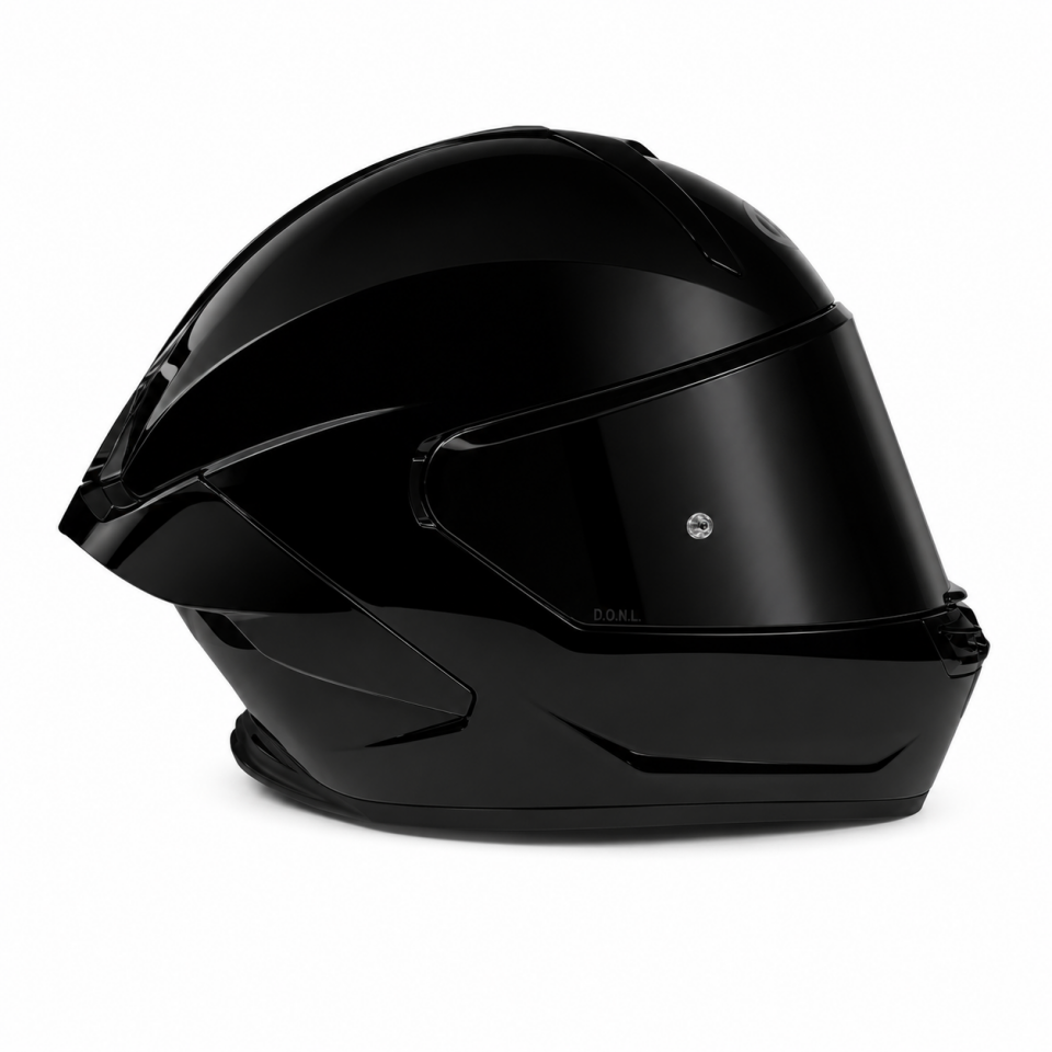 Caberg Roxter Parlak Siyah Kapalı Kask