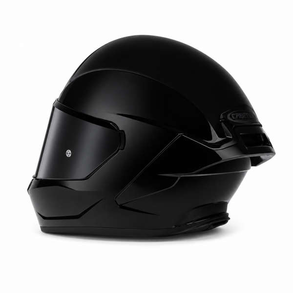 Caberg Roxter Parlak Siyah Kapalı Kask M