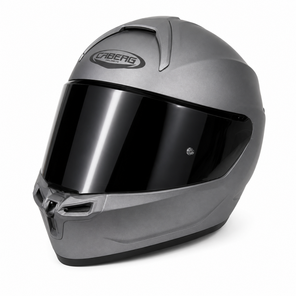 Caberg Roxter Mat Gun Metal Kapalı Kask