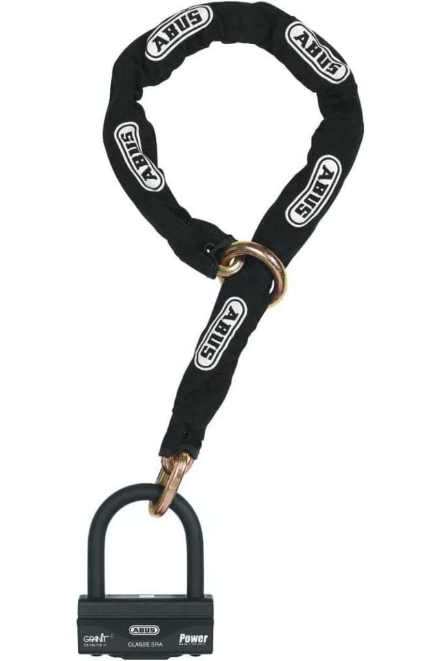 ABUS 58 140HBIII 100+12ks120 Black Loop ZİNCİR KİLİT