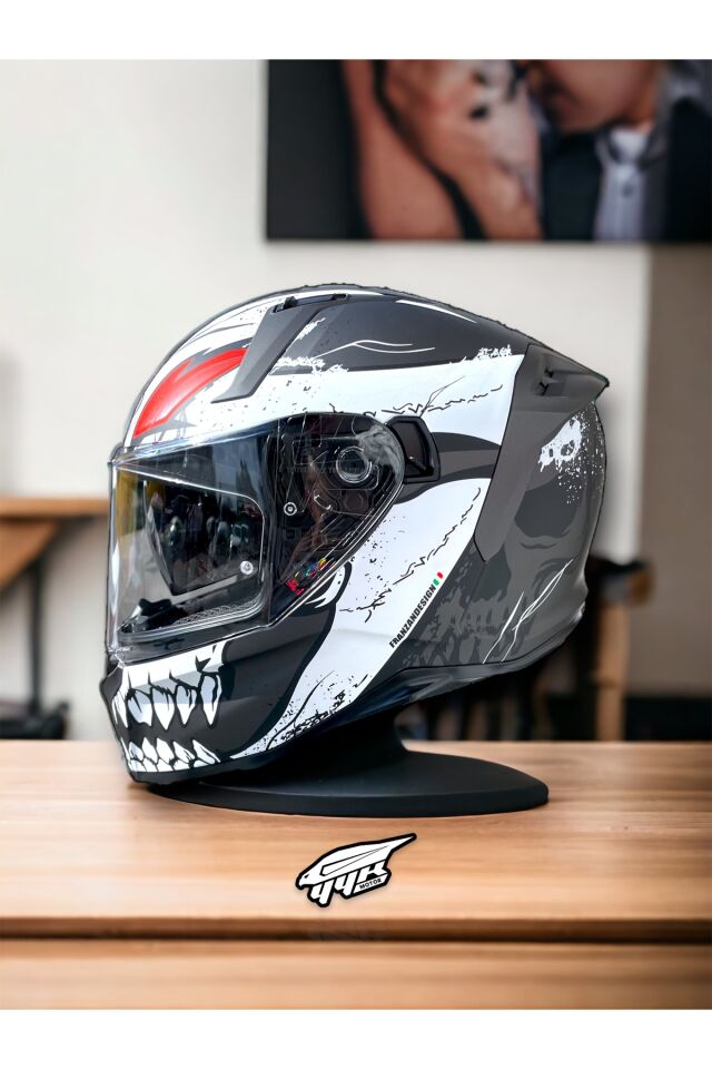 Avalon X punk Kapalı Motosiklet Kaskı