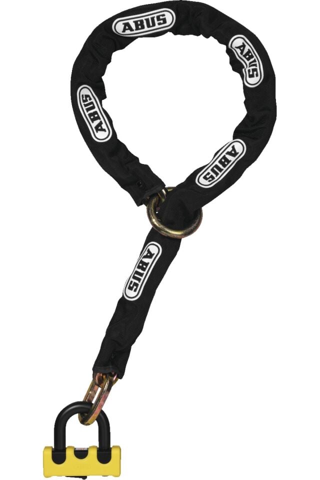 ABUS Xs 67/105hb50 Yellow+12ks120 Black Loop ZİNCİR KİLİT