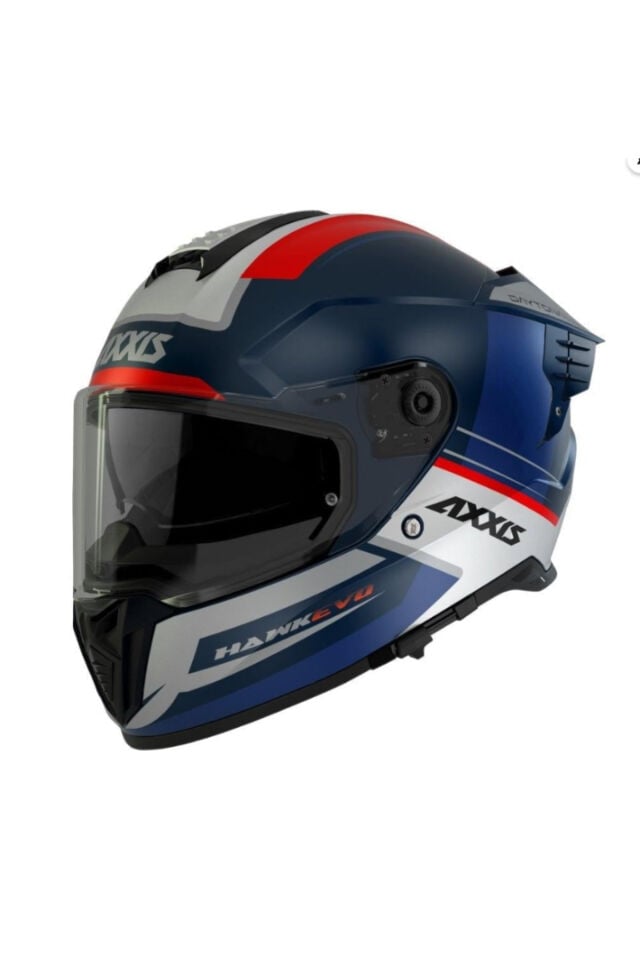 AXXIS Hawk Evo Daytona C7 Full Face Güneş Vizörlü Motor Kaskı